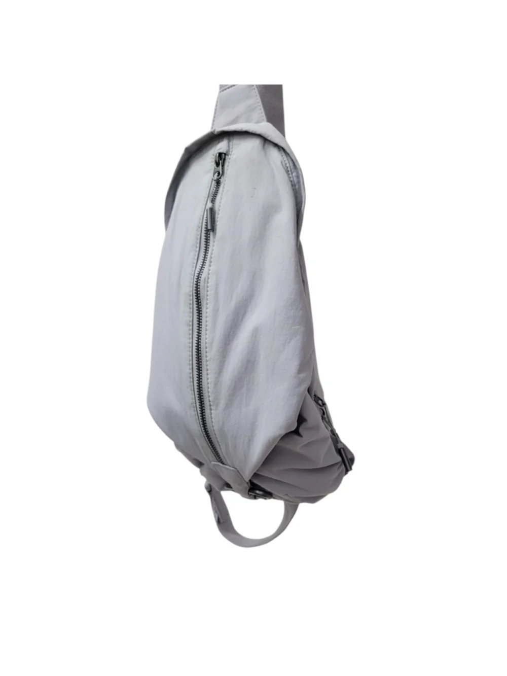 ATHLETA Women's Gray Kinetic Sling Crossbody Bag Pre-owned Condition
